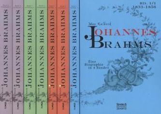 Johannes Brahms, 4 Bde. (in 8 Teilbdn.)