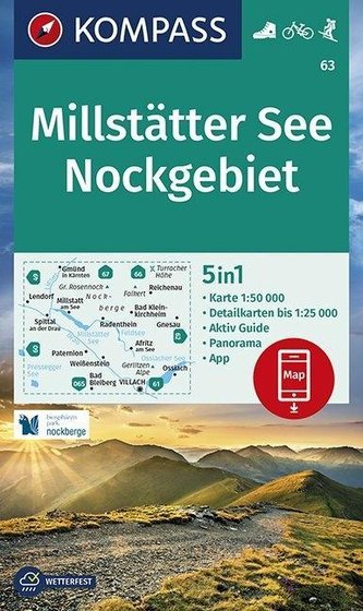 Millstätter See, Nockgebiiet  63 NKOM