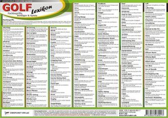 Golf - Lexikon, Infotafel
