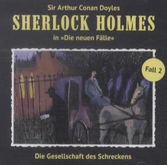 Sherlock Holmes - Die Gesellschaft des Schreckens, 2 Audio-CDs