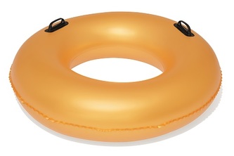 BESTWAY Nafukovací kruh zlatý s úchyty