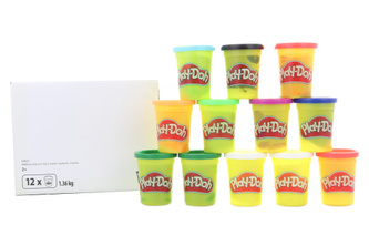 Play-Doh Balení 12ks kelímků zimních barev