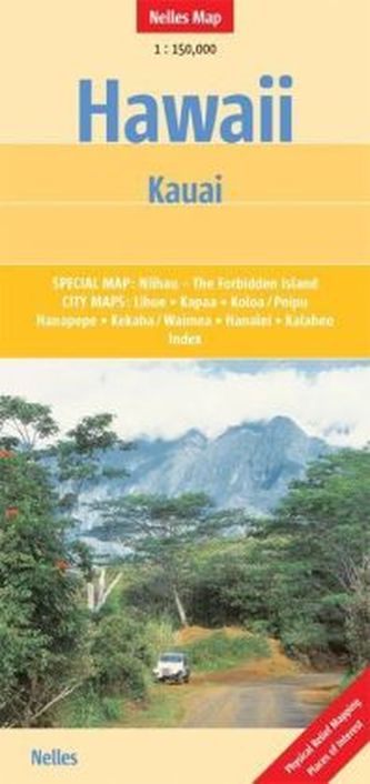 Nelles Maps Hawaii, Kauai