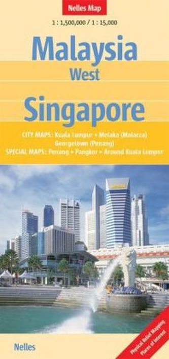 Nelles Maps Malaysia West, Singapore