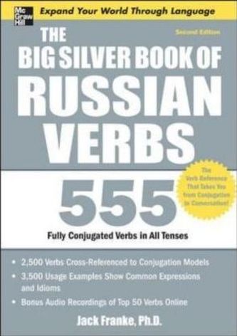 The Big Silver Book of Russian Verbs, w. CD-ROM