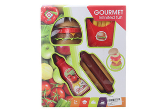 Sada jídla fast food