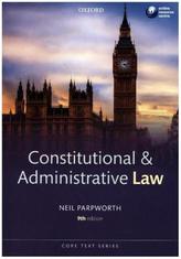 Constitutional & Administrative Law