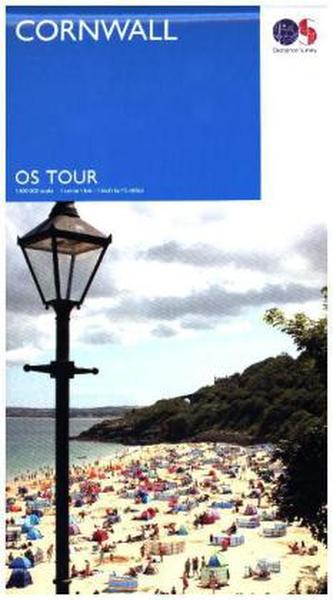Touring Map Cornwall
