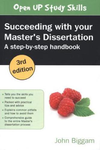 Succeeding with Your Master's Dissertation