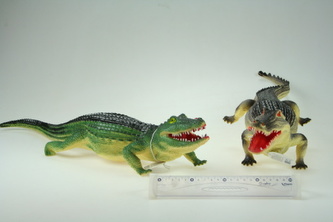 Krokodýl  2druhy 59-70cm