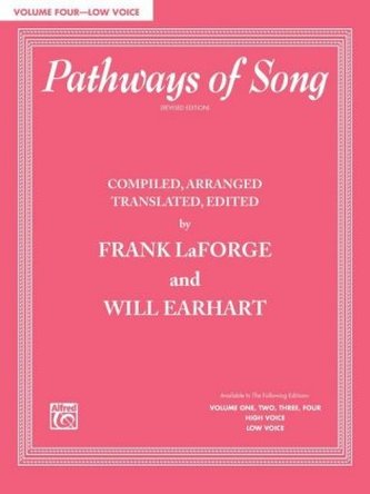Pathways of Song, Low Voice, m. Audio-CD. Vol.4