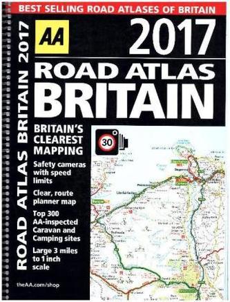 AA Road Atlas Britain 2017
