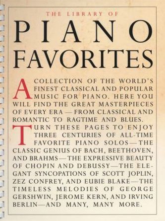 Library Of Piano Favorites