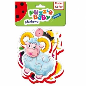 Baby pěnové puzzle farma