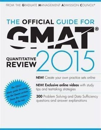 Official Guide for GMAT Quantitative Review 2015 With Online Question Bank and Exclusive Video