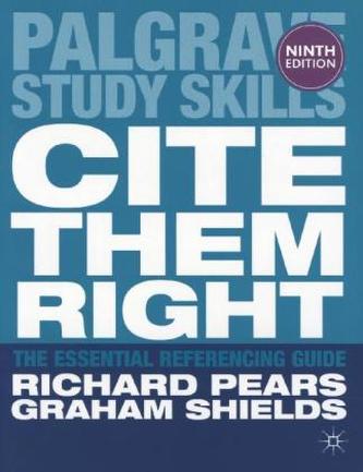 Cite them right