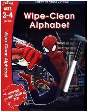 Spider-Man: Wipe-Clean Alphabet