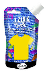 IZINK textilní barva - žlutá 80 ml
