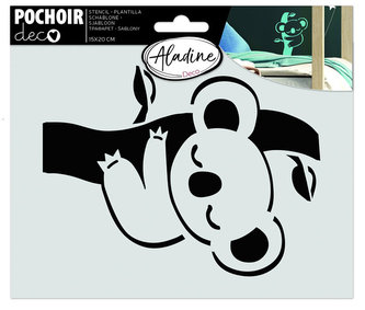 Aladine šablona 20 x 15 cm - koala