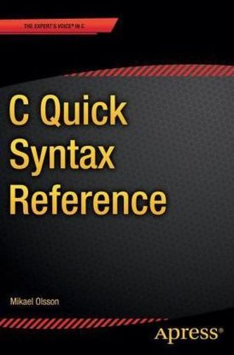 C Quick Syntax Reference