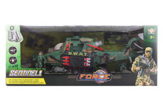 Vojenská helikoptéra na baterie