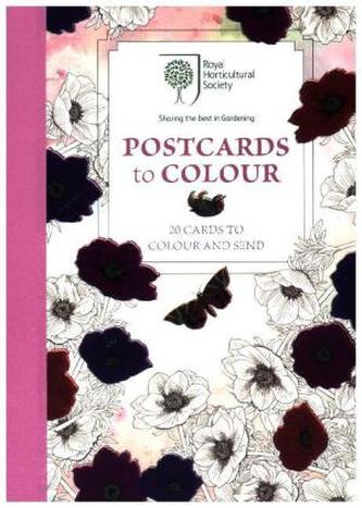 RHS Postcards to Colour, Postcards