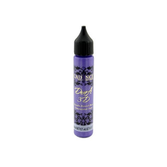 Cadence metalická kontura a 3D barva 25 ml - ametystová