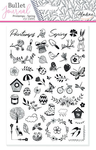 Razítka StampoBullet Journal - Jaro