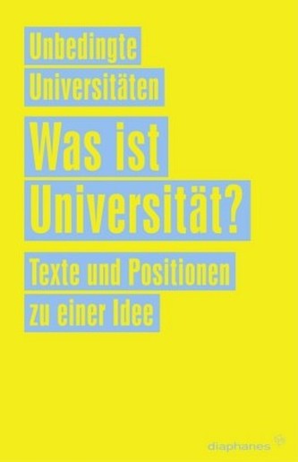 Was ist Universität?