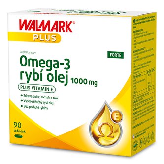 Omega-3 rybí olej FORTE 1000 mg 180 tablet