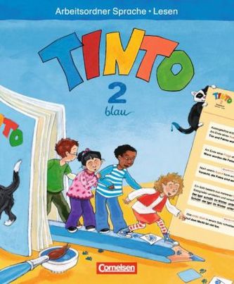 2. Schuljahr, Arbeitsordner Sprache und Lesen (Blaue Ausgabe)