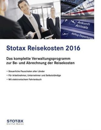 Stotax Reisekosten 2016, CD-ROM