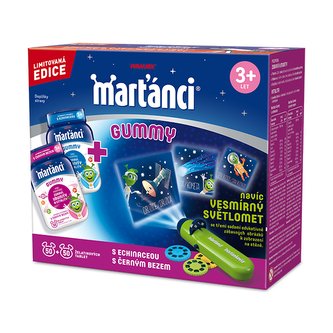 Marťánci® Gummy limitovaná edice 50 + 50 želatinových tablet Marťánci® Gummy limitovaná edice 50 + 50 želatinových tablet