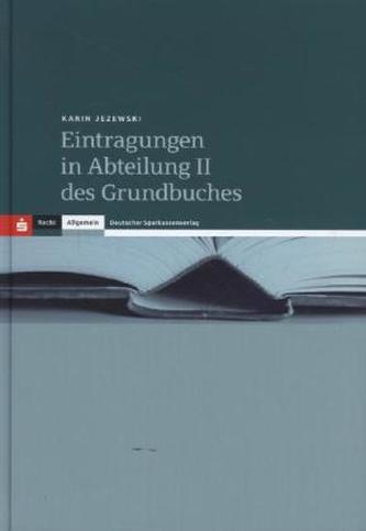 Eintragungen in Abteilung II des Grundbuches