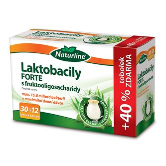 Laktobacily FORTE s fruktooligosacharidy 42 tablet