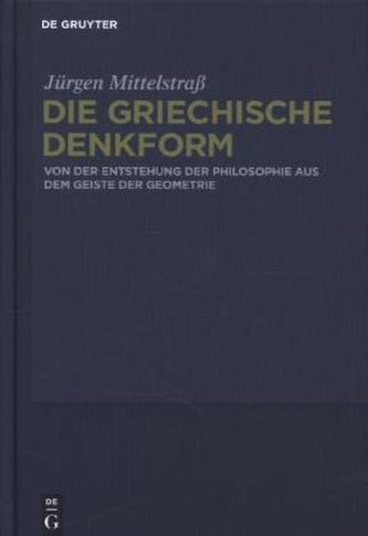 Die griechische Denkform