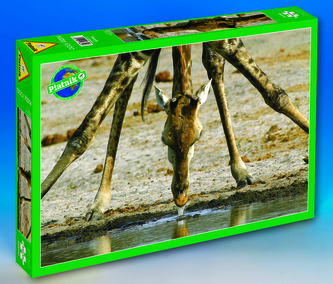Puzzle 1000 d. Osvěžení (žirafa)
