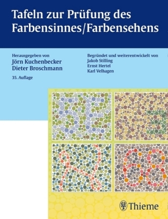 Tafeln zur Prüfung des Farbensinnes / Farbensehens