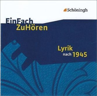 Lyrik nach 1945, 1 Audio-CD
