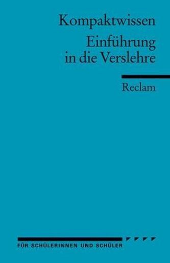 Kompaktwissen Einführung in die Verslehre