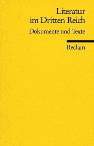 Literatur im Dritten Reich