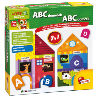 Hra ABC malý domeček
