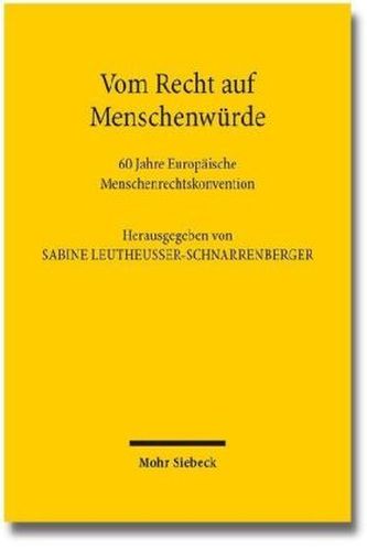 Vom Recht auf Menschenwürde