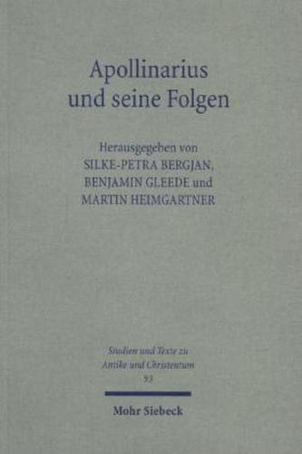 Apollinarius und seine Folgen Apollinarius und seine Folgen