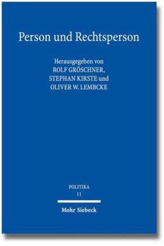 Person und Rechtsperson