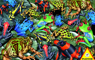 Puzzle 1000 d. Žáby