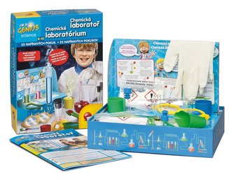 Jsem génius: Chemická laboratoř - 25 napínavých pokusů