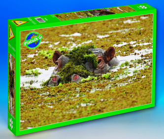 Puzzle 1000 d. Nevyrušovat (hroch)