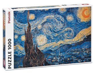 Puzzle 1000 d. Van Gogh Hvězdná noc