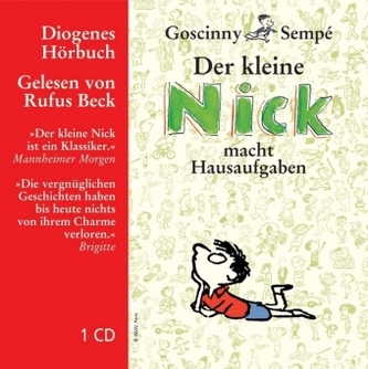Der kleine Nick macht Hausaufgaben, Audio-CD
